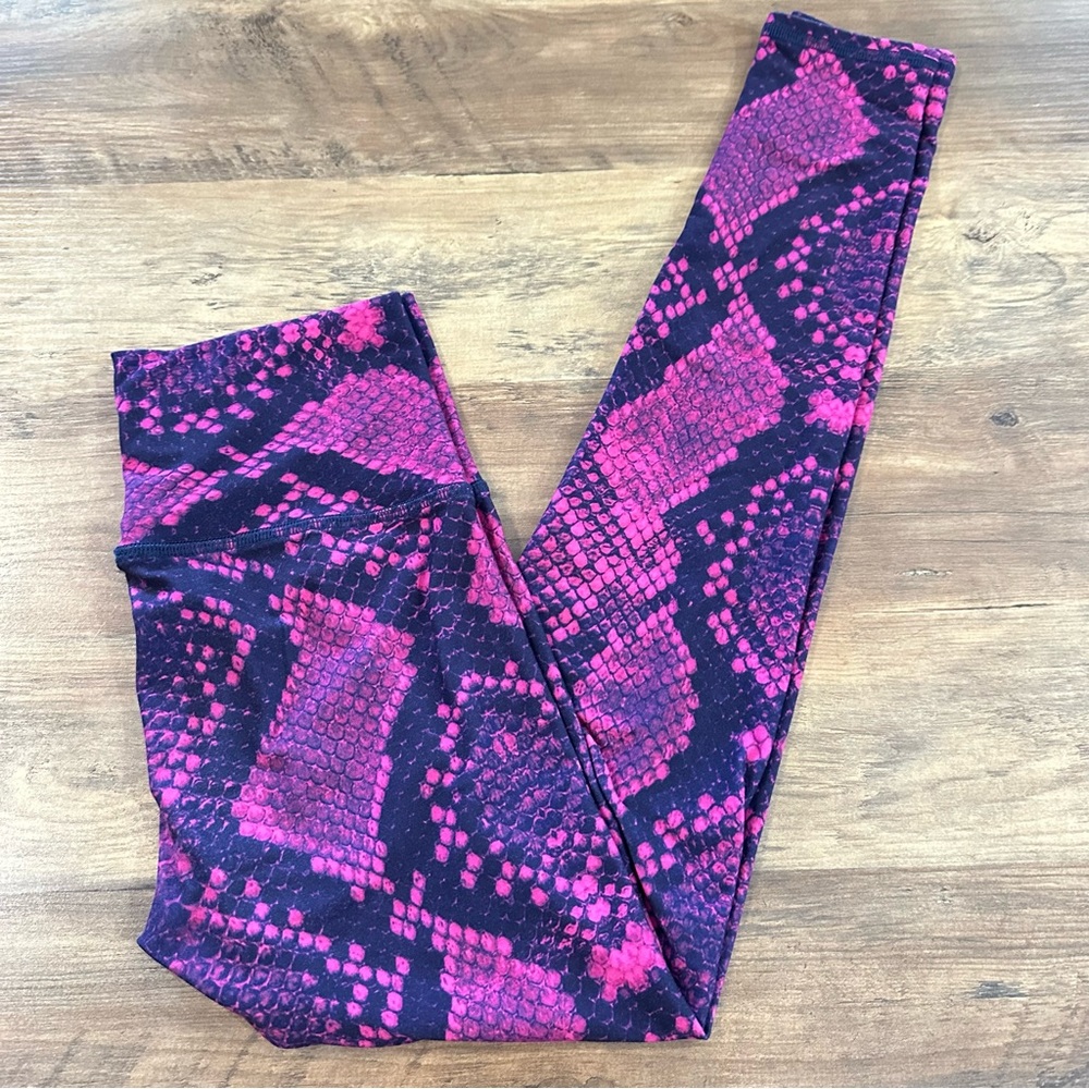 Niyama Sol Magenta Python Barefoot High Waist Yog… - image 5